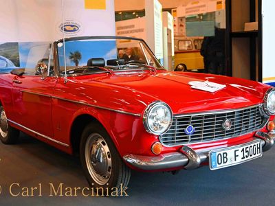 1965 Fiat 1500 Spider, gebaut 1963–1966