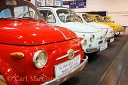 Fiat 500 Nuova - die historische Entwicklung in vielen Farben