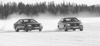 ESP-Testfahrten in Schweden mit dem S-Klasse Coupé im Jahr 1994 | Foto: Auto-Medienportal.Net/Daimler