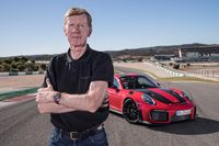 Walter Röhrl mit dem Porsche 911 GT2 RS