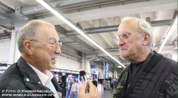 Arno Wahl von RADIO OLDTIMER im Interview mit Jürgen Neuhaus