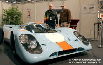 Jürgen Neuhaus und Erich Rostek und der Porsche 917K