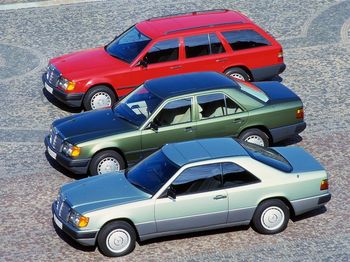 Mercedes-Benz Baureihe W 124 (1984 bis 1996). Foto: Auto-Medienportal.Net/Daimler