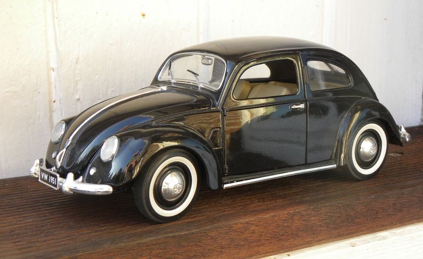 Modell des Volkswagen Käfers von 1951. Foto: Auto-Medienportal.Net