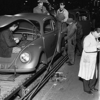Serienstart des Volkswagen Käfer vor 70 Jahren. Foto: Auto-Medienportal.Net/Volkswagen