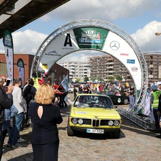 Hamburg-Berlin-Klassik 2018: BMW 3.0 CSL (1973). Foto: Auto-Medienportal.Net/Leitzke