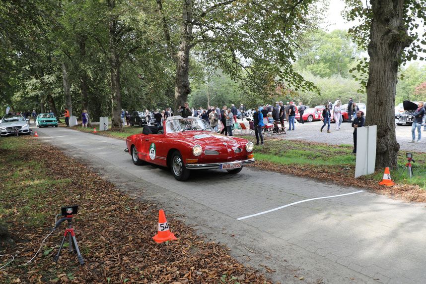 Hamburg-Berlin-Klassik 2018: Karmann Ghia Typ 14 Cabriolet (1974). Foto: Auto-Medienportal.Net/Autostadt