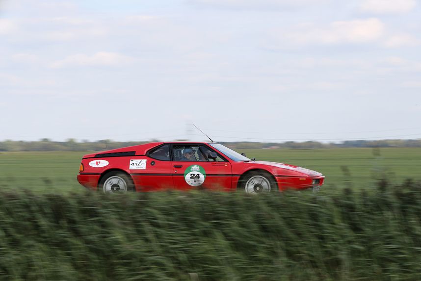 Hamburg-Berlin-Klassik 2018: BMW M1 (1980). Foto: Auto-Medienportal.Net/Leitzke