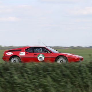 Hamburg-Berlin-Klassik 2018: BMW M1 (1980). Foto: Auto-Medienportal.Net/Leitzke