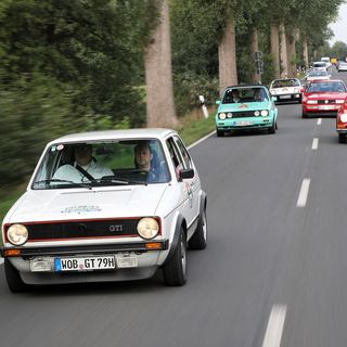 Hamburg-Berlin-Klassik 2018: Golf I GTI (1978). Foto: Auto-Medienportal.Net/Autostadt