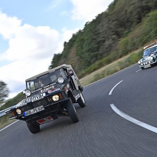 "Creme 21"-Rallye 2018: VW "Paris-Dakar"-Iltis (1980). Foto: Auto-Medienportal.Net/Mutschler