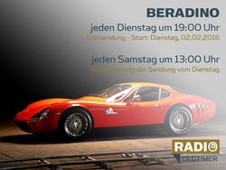 BERADINO - Ein Junge und sein Auto-Traum: jeden Dienstag um 19:00 Uhr, Wiederholung jeden Samstag um 13:00 Uhr