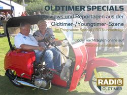 Oldtimer-Specials - Interviews und Reportagen aus der Oldtimer-/Youngtimer-Szene: im Programm "Special/RO Kurzbeiträge" oder hier zum Nachhören